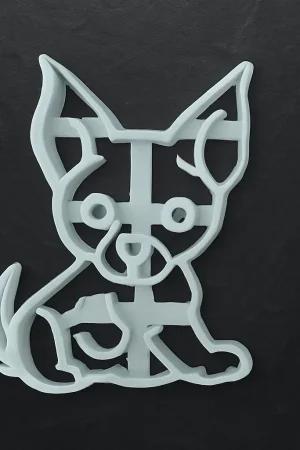 Ausstechform Chihuahua – Detailansicht