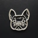 Ausstechform Französische Bulldogge – Detailansicht