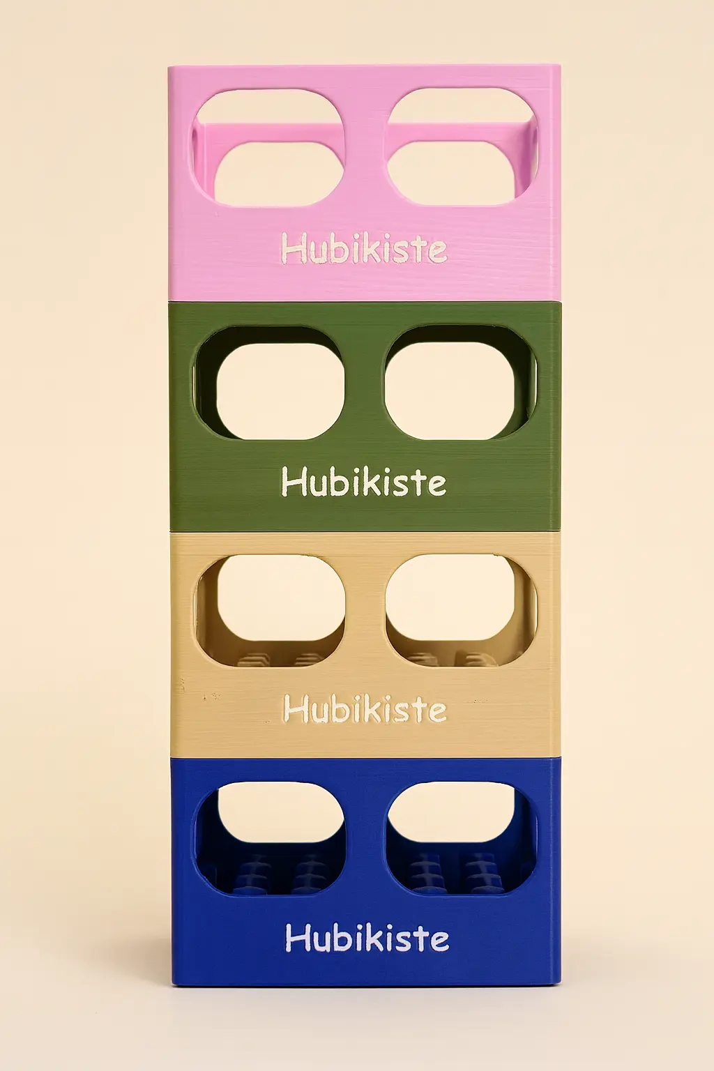 Hubikiste stapelbar in Wunschfarbe