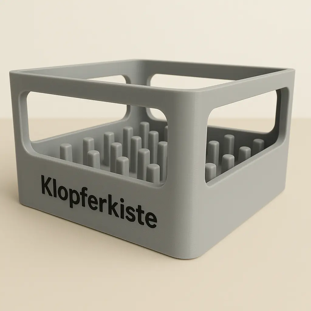 Klopferkiste stapelbar in Wunschfarbe