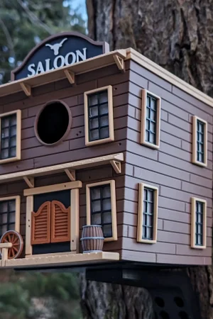 Vogelhaus/Nistkasten Saloon im Garten